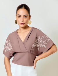 Blusa Gracia - Taupe