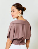 Blusa Gracia - Taupe