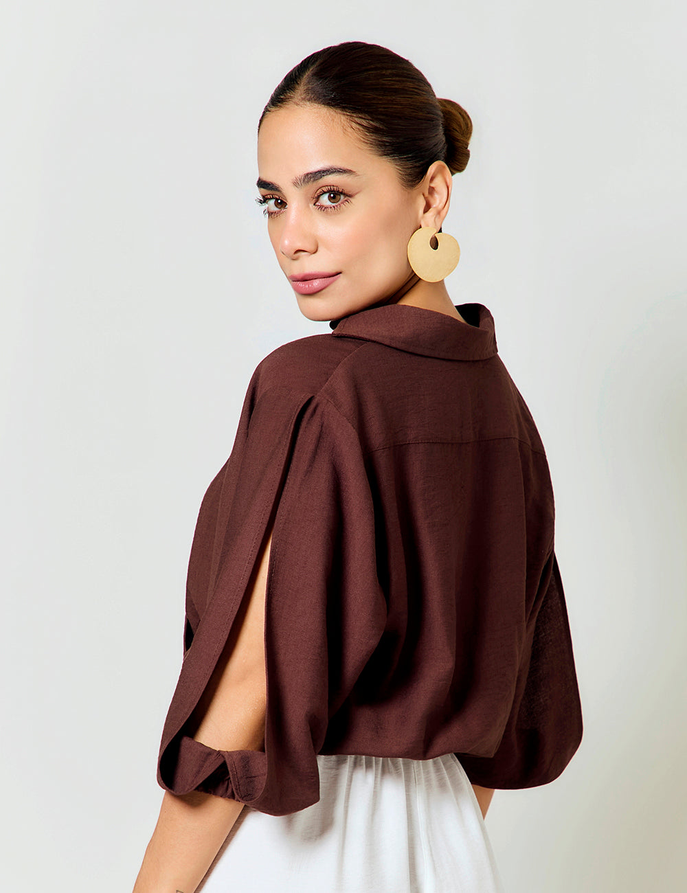 Blusa Misión - Café