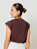 Blusa Convicción - Café