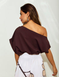 Blusa Brunette - Café