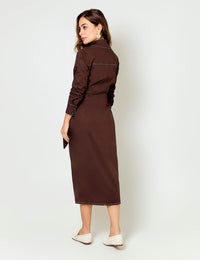 Vestido Vocación - Café