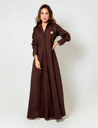 Vestido Destino - Café