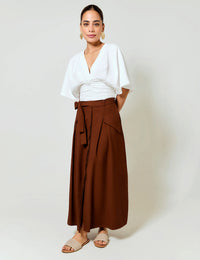 Falda Virtud - Café