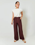 Pantalón Merlot - Café