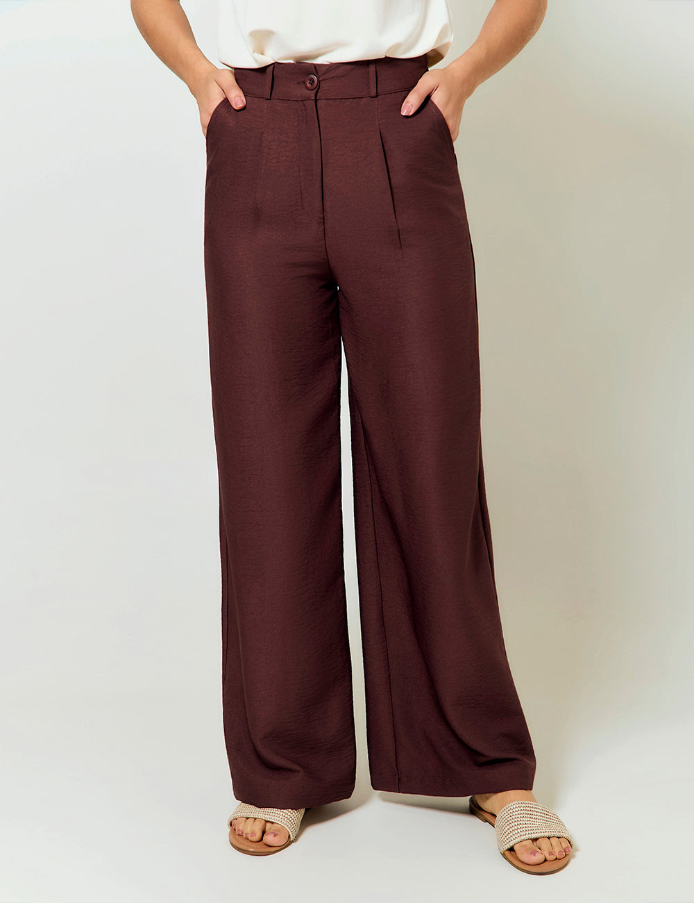 Pantalón Merlot - Café