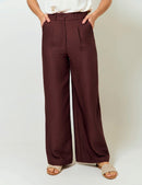 Pantalón Merlot - Café