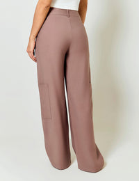 Pantalón Cargo - Café