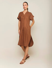 Vestido Luminosa - Café