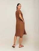 Vestido Luminosa - Café