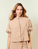 Blusa Destino - Camel