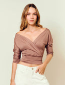 Blusa Destello - Camel