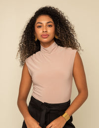 Blusa Bassic - Camel