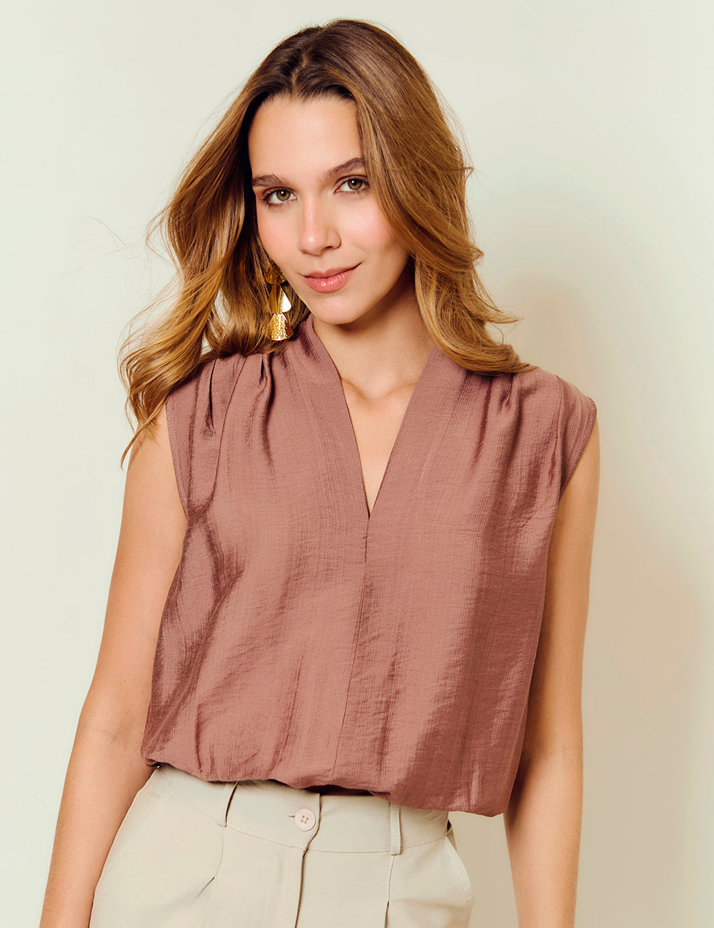 Blusa Encanto - Camel