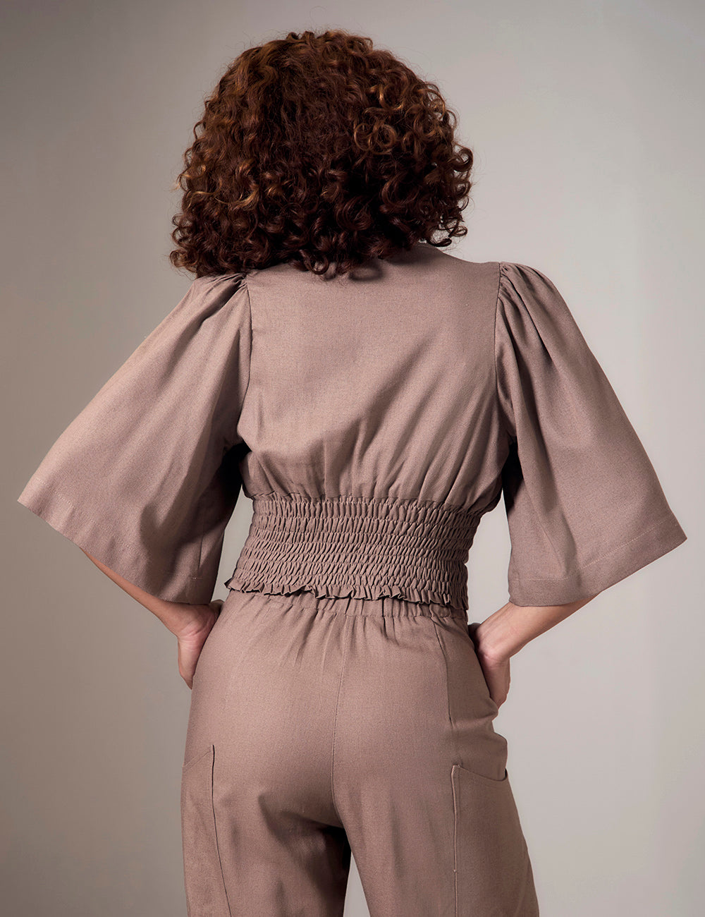 Blusa Identidad - Camel