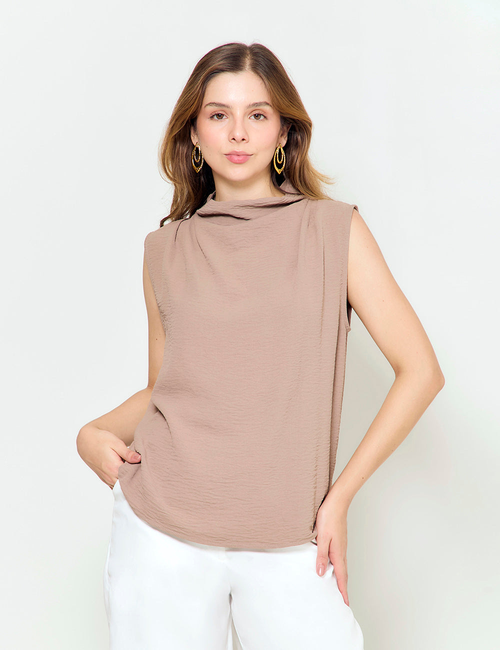 Blusa Litoral - Camel