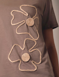 Camiseta Firmeza - Camel