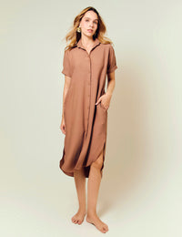Vestido Unión - Camel