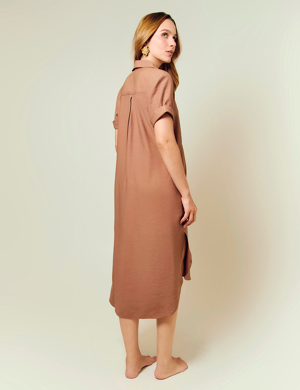 Vestido Unión - Camel