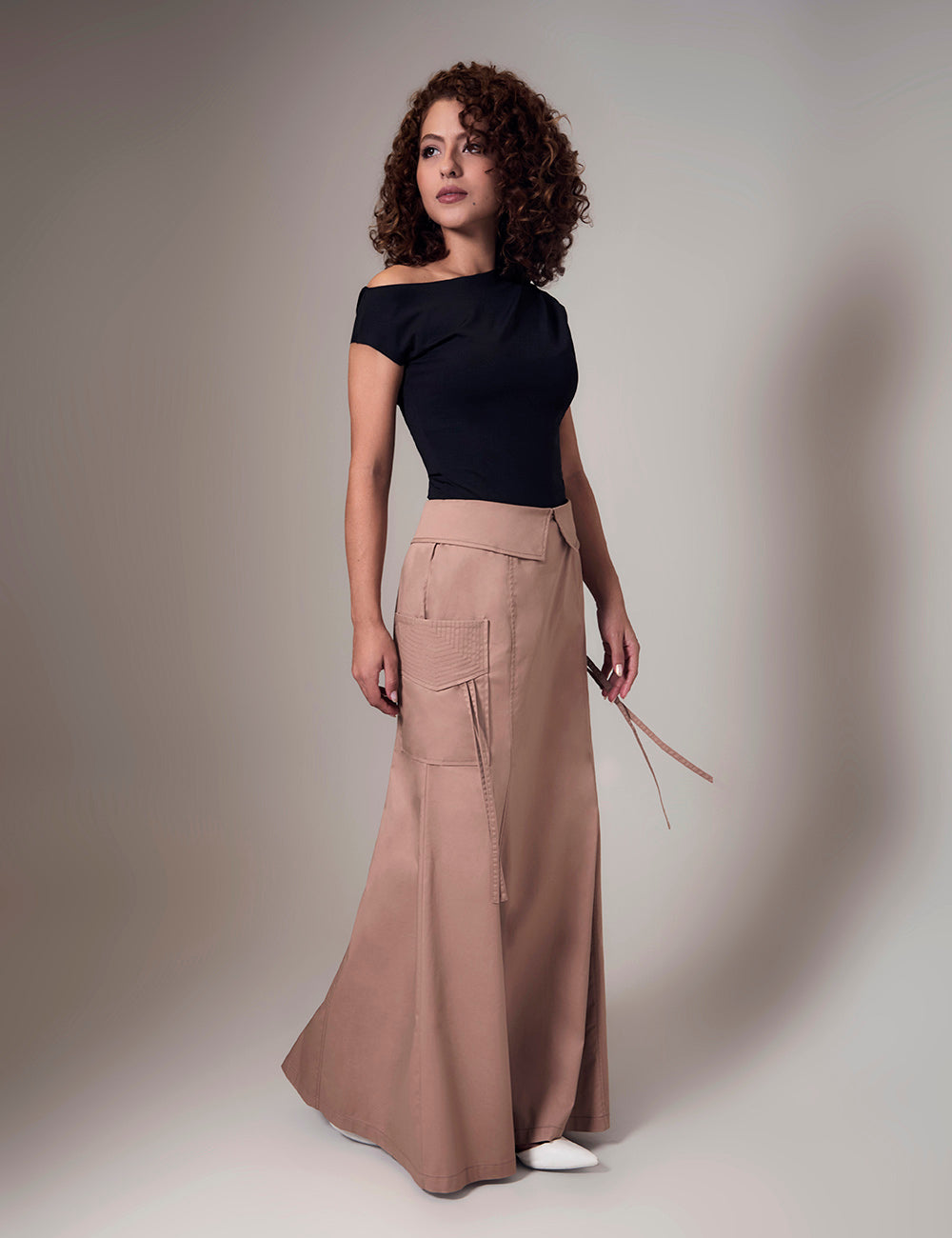 Falda Fuerza - Camel