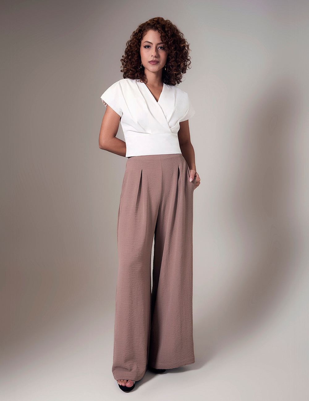 Pantalón Aluna - Camel