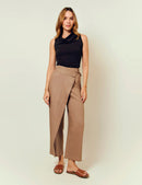 Falda Pantalón Caoba - Camel