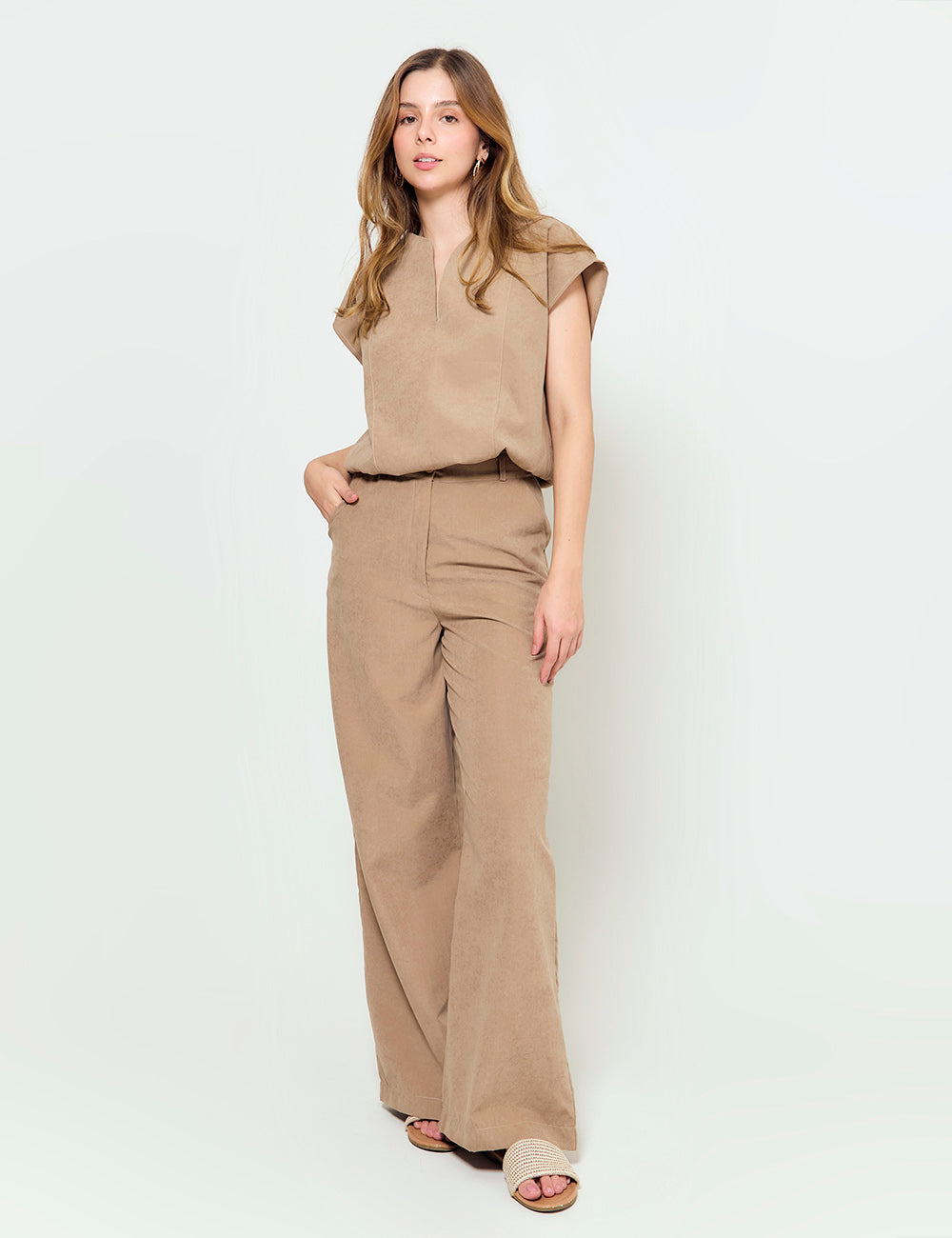 Pantalón Duna - Camel