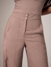 Pantalón Identidad - Camel