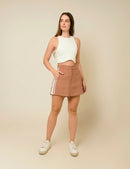 Falda Short Mocca - Camel