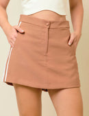 Falda Short Mocca - Camel