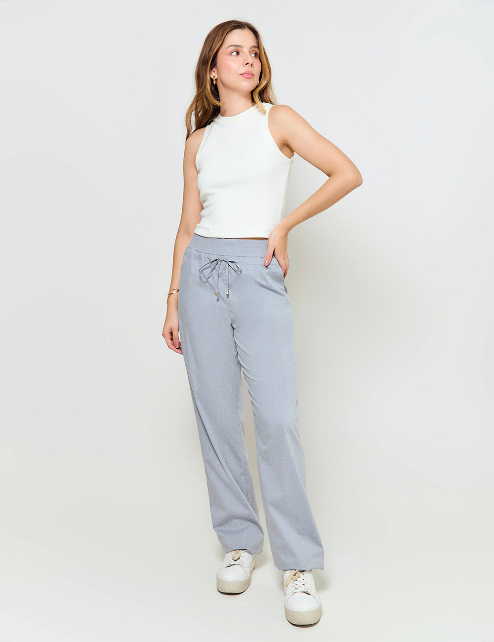 Pantalón Colors - Gris