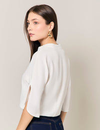 Blusa Nerú - Marfil