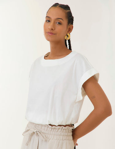 Blusa Classic - Marfil