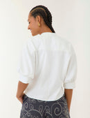 Blusa Nerú - Marfil