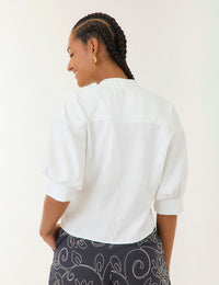 Blusa Nerú - Marfil