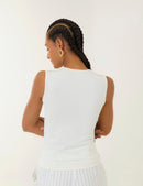 Blusa Shine - Marfil