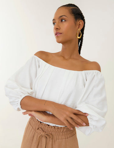 Blusa - Marfil