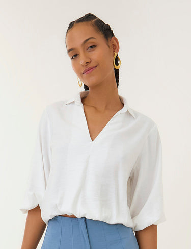 Blusa - Marfil