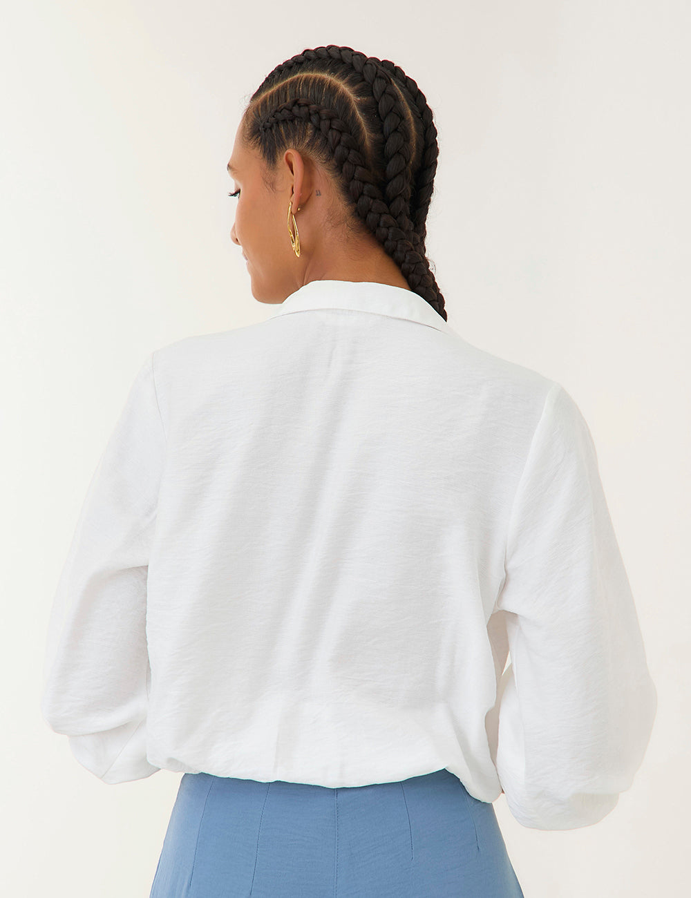 Blusa Nice - Marfil