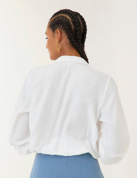Blusa Nice - Marfil