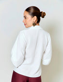 Blusa Merle - Marfil