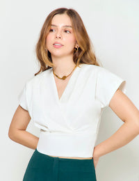 Blusa Brisa - Marfil