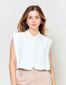 Blusa Umbra - Marfil