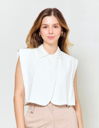 Blusa Umbra - Marfil