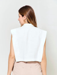 Blusa Umbra - Marfil