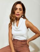 Blusa Bright - Marfil