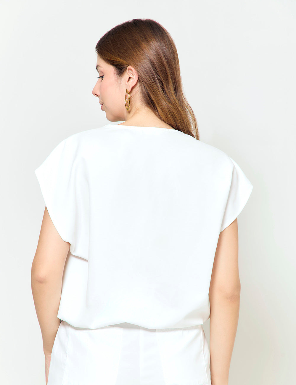 Blusa Duna - Marfil
