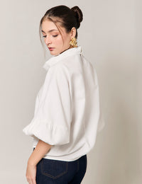 Blusa Sentir - Marfil