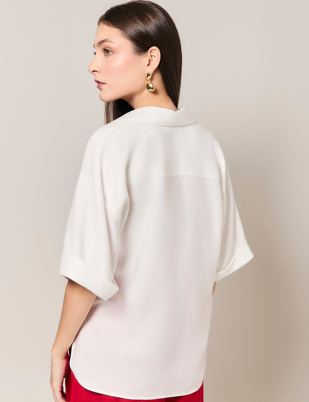 Blusa Libertad - Marfil