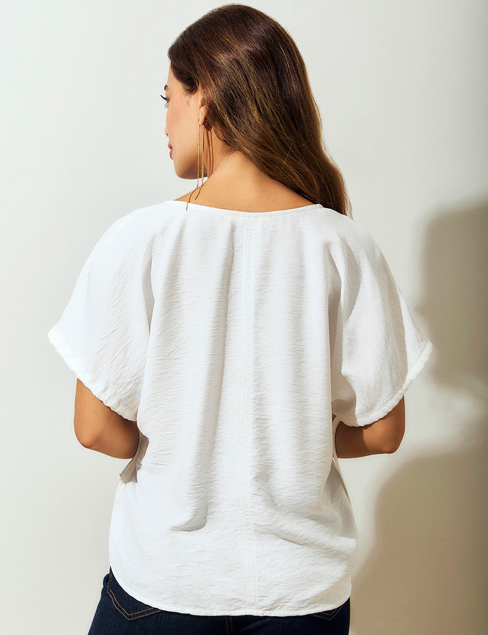 Blusa Shine - Marfil